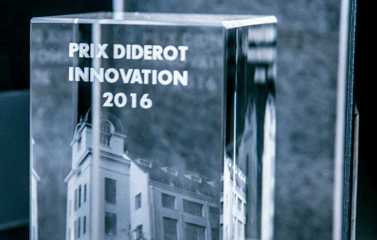 Auresses is awarded the Diderot Innovation Prize 2016